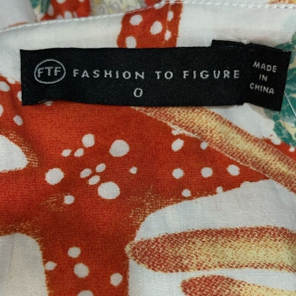 FTF Sleeveless Flair Seashell Print Dress - Picture 12 of 14
